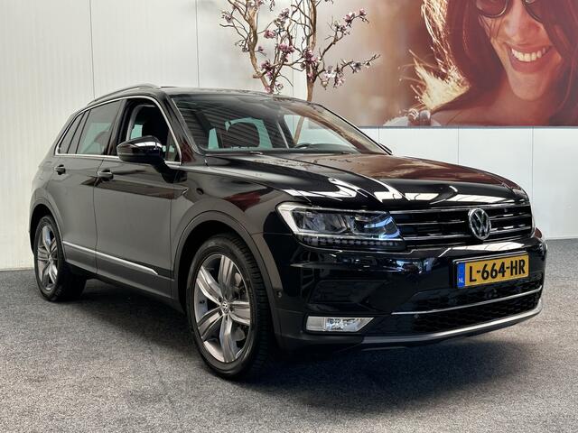 Volkswagen TIGUAN 2.0 TSI 4MOTION HIGHLINE NAVIGATIE ADAPTIVE CRUISE CONTROL PANORAMA SCHUIF/KANTELDAK APPLE CARPLAY/ANDROID RIJSTROOKSENSOREN 360 CAMERA TREKHAAK ZEER MOOI !!