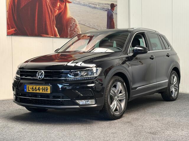 Volkswagen TIGUAN 2.0 TSI 4MOTION HIGHLINE NAVIGATIE ADAPTIVE CRUISE CONTROL PANORAMA SCHUIF/KANTELDAK APPLE CARPLAY/ANDROID RIJSTROOKSENSOREN 360 CAMERA TREKHAAK ZEER MOOI !!