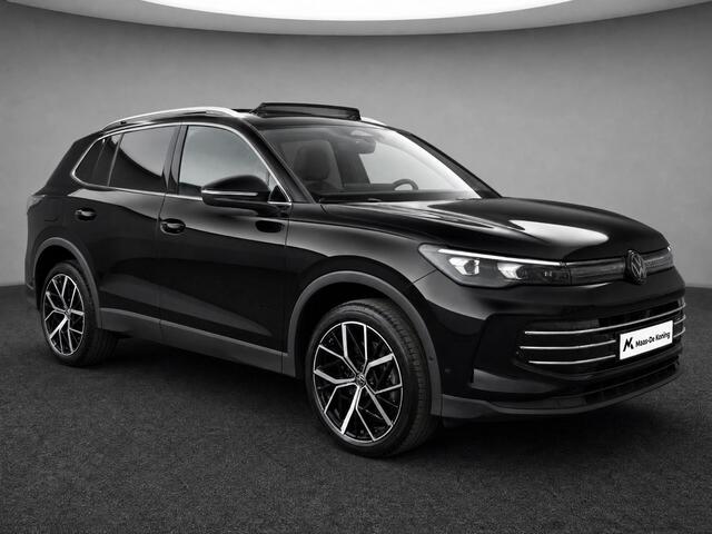 Volkswagen TIGUAN 1.5eHybrid 150kW/204PK Elegance · Leder · Panoramadak · Trekhaak · 360°Camera · Garantie t/m 08-09-2030 of 100000km.