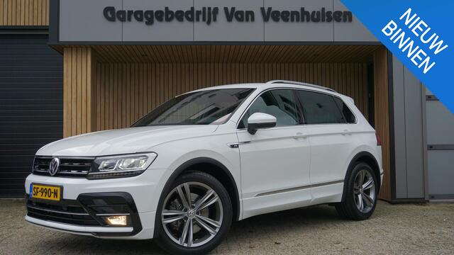 Volkswagen TIGUAN 2.0 TSI 180pk DSG 4Motion 2x R-Line Virtual Cockpit Trekhaak 19inch LM ACC *NL Auto* 2200kg Trekgewicht!