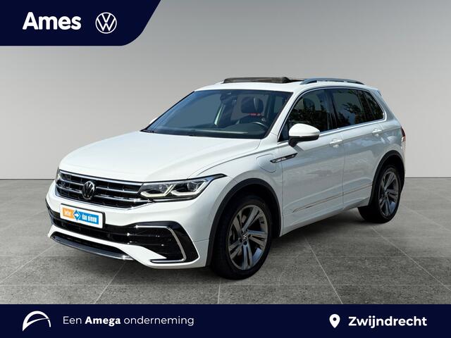 Volkswagen TIGUAN 1.4 245pk TSI eHybrid R-Line Business+ Panoramisch schuif-, kanteldak, | Side Assist | Navigatie 'Discover Media' (20,3 cm)