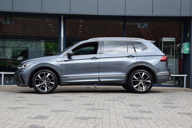 Volkswagen TIGUAN Allspace 1.5 TSI 150PK R-Line Business 7p / 7 Persoons DSG Automaat | Org. NL | BOVAG Garantie | Trekhaak | R-Line | Lederen bekleding | Trailer Assist | Camera | Apple Carplay/Android Auto | Verwarmd stuurwiel | Verwarmde voorruit | Verwarmde stoelen |