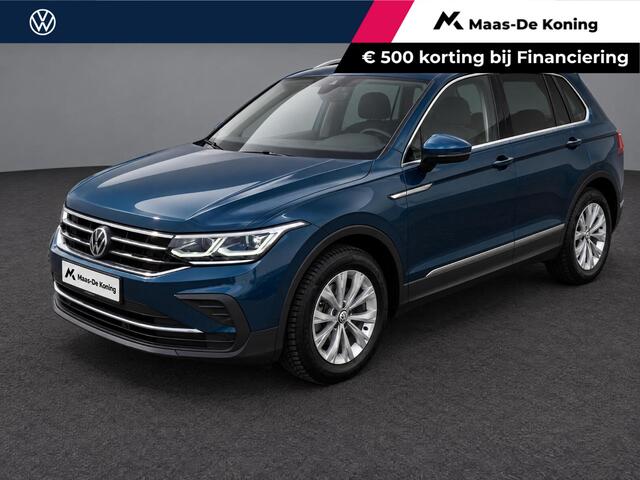 Volkswagen TIGUAN 1.5TSI/150PK Life Business · Navigatie · Stoelverwarming · Apple/Android Car Play · Camera + Parkeersensoren · Garantie t/m 15-02-2027 of 100000km.