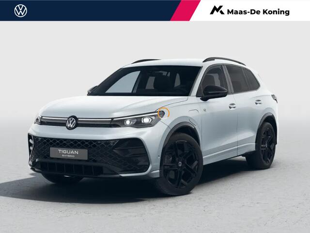 Volkswagen TIGUAN R-Line Edition 1.5 eHybrid 272 PK 6 versn. DSG · Black Style Pakket · Comfort Pakket Plus · Trekhaak inklapbaar, met elektrische ontgrendeling, incl. aanhangermanoeuvreerhulp Trailer Assist ·