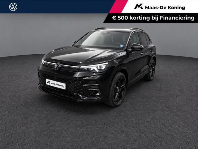 Volkswagen TIGUAN 1.5 272pk DSG eHybrid R-Line Edition · Panoramadak · Wegklapbare Trekhaak · 360 Camera · Massage · Black Style · 20'' Inch · Garantie t/m 29-06-2030 of 100.000km