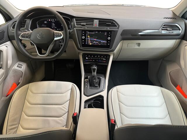 Volkswagen TIGUAN 1.4 TSI eHybrid Elegance I Leder I Elek. Trekhaak I Leder I 360 Camera I Memory I Stoelverwarming I Carplay