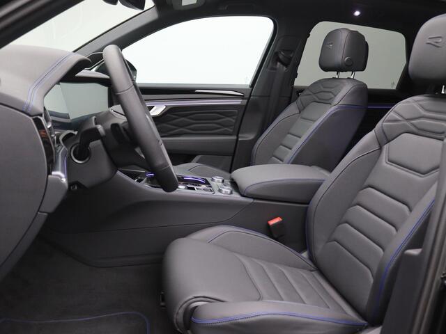 Volkswagen TOUAREG 3.0 TSi eHybrid 4MOTION R Edition 463PK Aut. matrix led, trekhaak, panoramadak, 360gr. camera, leder, luchtvering, keyless, stuur-stoelverwarming, Dynaudio, head-up display, 22" lichtmetaal