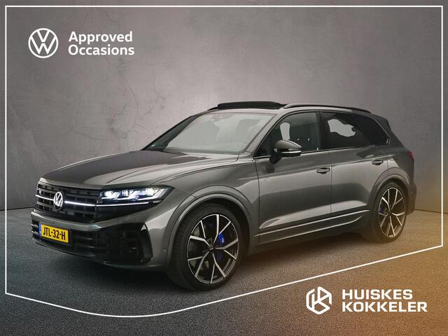 Volkswagen TOUAREG R Edition 3.0 TSI eHybrid 462pk Tiptronic Trekhaak, Luchtvering, Lederen bekleding, Panoramadak, Adaptive cruise control, Elektrische achterklep, LED matrix koplampen