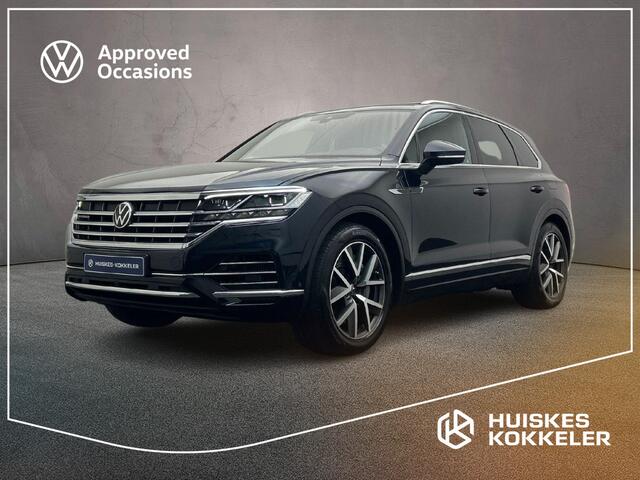 Volkswagen TOUAREG Elegance 3.0 TSI eHybrid 381pk Tiptronic Trekhaak, Luchtvering, Lederen bekleding, Panoramadak, Adaptive cruise control, Head up display, LED matrix koplampen