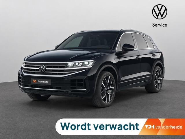 Volkswagen TOUAREG 3.0 TSi eHybrid 4MOTION Elegance 381PK Aut. Panoramadak, Trekhaak, Head-Up Display, Dynaudio, Luchtvering, 21" LM Velgen, Servosluiting, Nachtzicht camera, Elektr. Achterklep