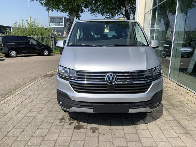 Volkswagen TRANSPORTER Caravelle 2.0 TDI 150 pk DSG L2H1 Comfortline DC | dubbele cabine | Automaat | Camera | Prijs excl BTW/BPM grijs kenteken