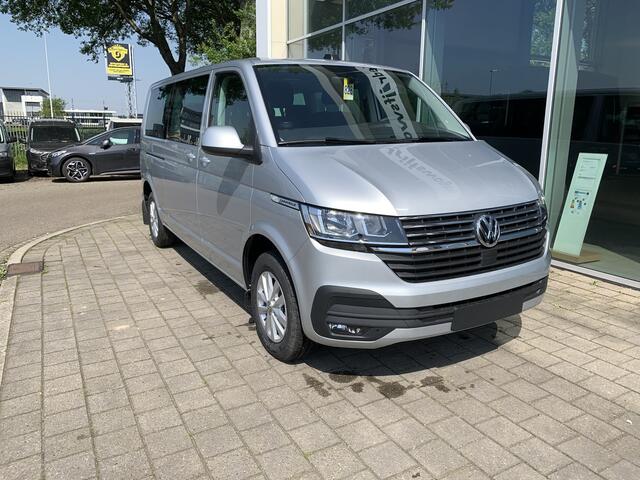 Volkswagen TRANSPORTER Caravelle 2.0 TDI 150 pk DSG L2H1 Comfortline DC | dubbele cabine | Automaat | Camera | Prijs excl BTW/BPM grijs kenteken