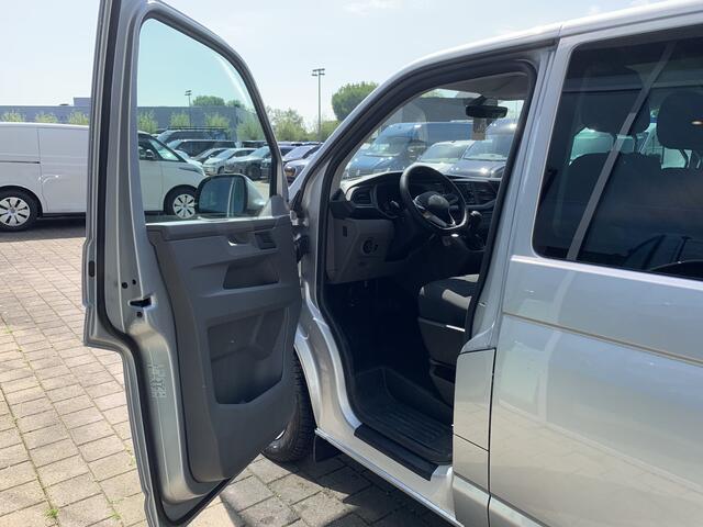 Volkswagen TRANSPORTER Caravelle 2.0 TDI 150 pk DSG L2H1 Comfortline DC | dubbele cabine | Automaat | Camera | Prijs excl BTW/BPM grijs kenteken