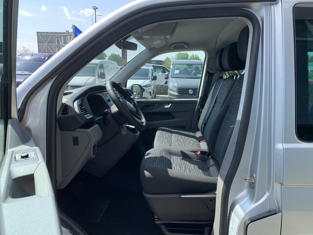 Volkswagen TRANSPORTER Caravelle 2.0 TDI 150 pk DSG L2H1 Comfortline DC | dubbele cabine | Automaat | Camera | Prijs excl BTW/BPM grijs kenteken