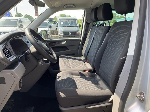 Volkswagen TRANSPORTER Caravelle 2.0 TDI 150 pk DSG L2H1 Comfortline DC | dubbele cabine | Automaat | Camera | Prijs excl BTW/BPM grijs kenteken