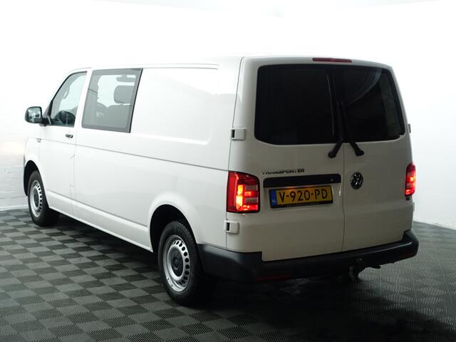 Volkswagen TRANSPORTER 2.0 TDI L2 Highline- Dubbele Cabine, 4/5 Pers, Carplay, Park Assist, Navi, Cruise, Trekhaak