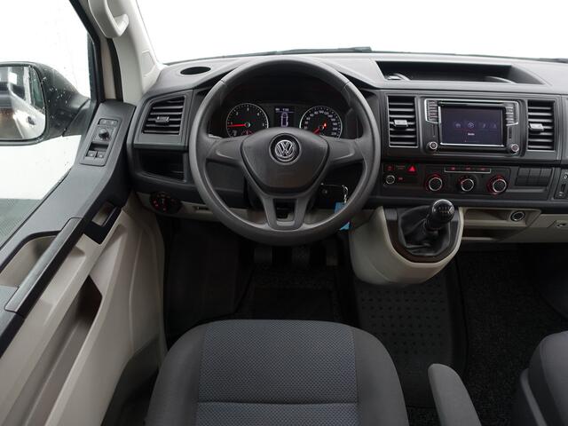 Volkswagen TRANSPORTER 2.0 TDI L2 Highline- Dubbele Cabine, 4/5 Pers, Carplay, Park Assist, Navi, Cruise, Trekhaak