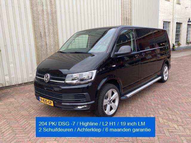 Volkswagen TRANSPORTER High Line L2H1 DSG 204 Pk Trekhaak Navi Cruise