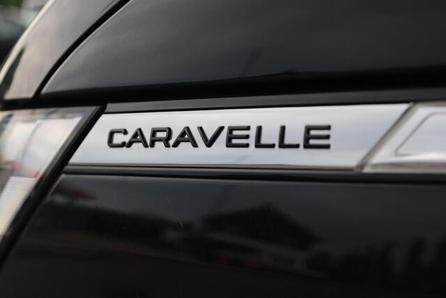 Volkswagen TRANSPORTER Caravelle L2 TDI DSG 150PK / 110kW, Voorstoel verwarming, parkeersensoren achter, DAB+, airco, dubbele cabine, bluetooth telefoonvoorbereiding, cruise control, lederen multifunctioneel stuurwiel, privacy glas, licht en regensensor