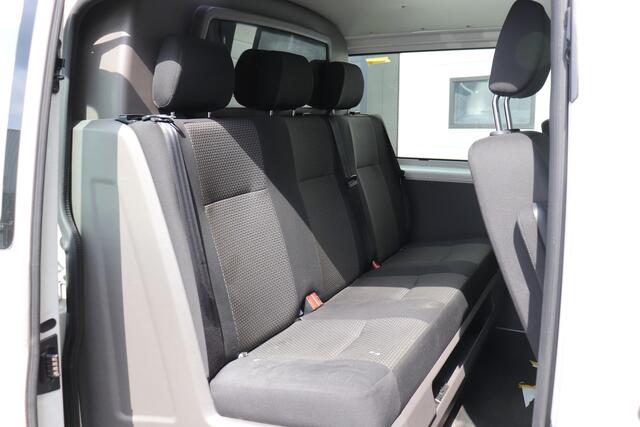 Volkswagen TRANSPORTER 2.0 TDI L2 Dubbele Cabine EURO 6 - Airco - Navi - Cruise - ¤ 19.900,- Excl.