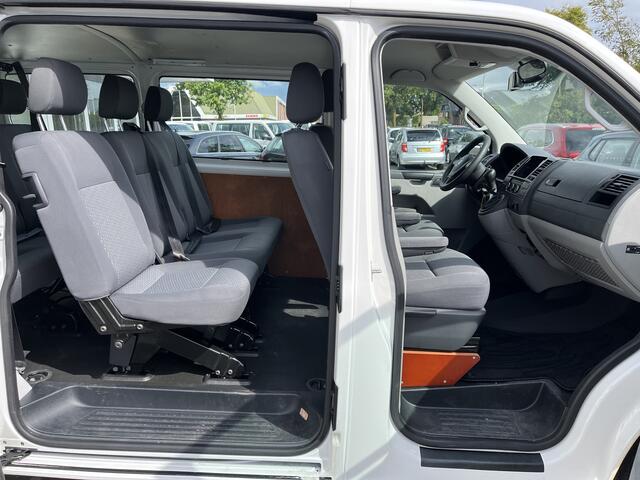 Volkswagen TRANSPORTER Kombi 8-persoons 2.0 TDI L1H1 BTW en BPM vrij Airco Cruise control Trekhaak PDC 1e eigenaar Euro 5 Personenbus Kombi Combi Tourer Groepsvervoer