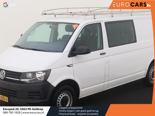 Volkswagen TRANSPORTER T6 L2H1 102pk 102pk Dubbele cabine Airco Cruise Trekhaak Imperiaal Bluetooth