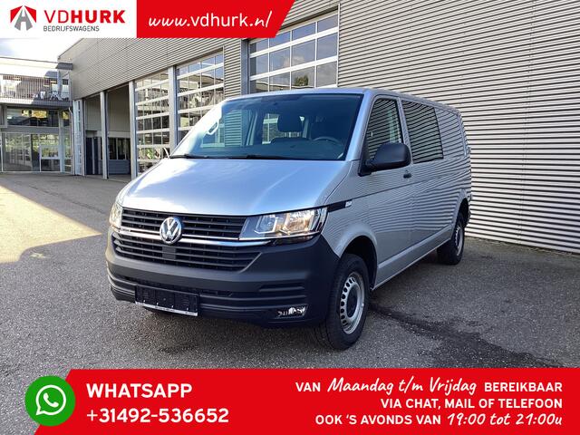 Volkswagen TRANSPORTER 2.0 TDI 150 pk L2 DC Dubbel Cabine 4Motion/ 4x4/ Standkachel/ 2.5t Trekverm./ Cruise/ 4-motion