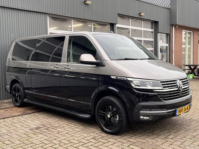 Volkswagen TRANSPORTER 2.0 TDI L2H1 DC 4Motion Highline 2x elektrische schuifdeuren en achterklep 4x4 Leder Two-tone kleur Airco Cruise controle Trekhaak 2500kg Dealer onderhouden Vol!!