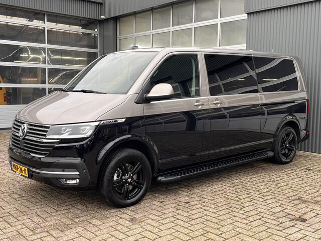 Volkswagen TRANSPORTER 2.0 TDI L2H1 DC 4Motion Highline 2x elektrische schuifdeuren en achterklep 4x4 Leder Two-tone kleur Airco Cruise controle Trekhaak 2500kg Dealer onderhouden Vol!!