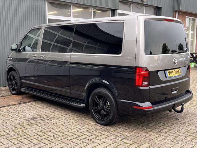 Volkswagen TRANSPORTER 2.0 TDI L2H1 DC 4Motion Highline 2x elektrische schuifdeuren en achterklep 4x4 Leder Two-tone kleur Airco Cruise controle Trekhaak 2500kg Dealer onderhouden Vol!!