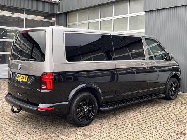 Volkswagen TRANSPORTER 2.0 TDI L2H1 DC 4Motion Highline 2x elektrische schuifdeuren en achterklep 4x4 Leder Two-tone kleur Airco Cruise controle Trekhaak 2500kg Dealer onderhouden Vol!!