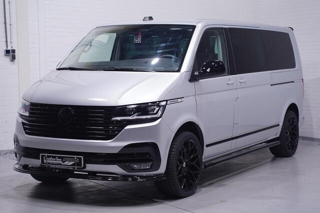 Volkswagen TRANSPORTER 2.0 TDI 204 pk Dubbel Cabine Silver&Black Edition 2x Elek. Schuifdeur, Navi, Adapt. Cruise, Duo Leder Antraciet, LED, 20" LMV, 5-Zits
