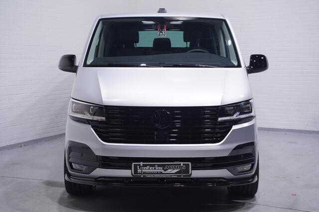 Volkswagen TRANSPORTER 2.0 TDI 204 pk Dubbel Cabine Silver&Black Edition 2x Elek. Schuifdeur, Navi, Adapt. Cruise, Duo Leder Antraciet, LED, 20" LMV, 5-Zits