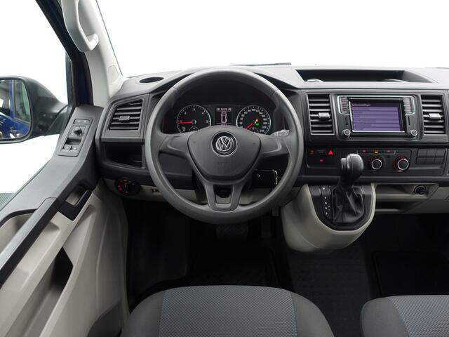 Volkswagen TRANSPORTER 2.0 TDI 180pk L2 R Line Aut- Dubbele Cabine, 6 Pers, Park Assist, Navi, Cruise, Clima, Sidebars