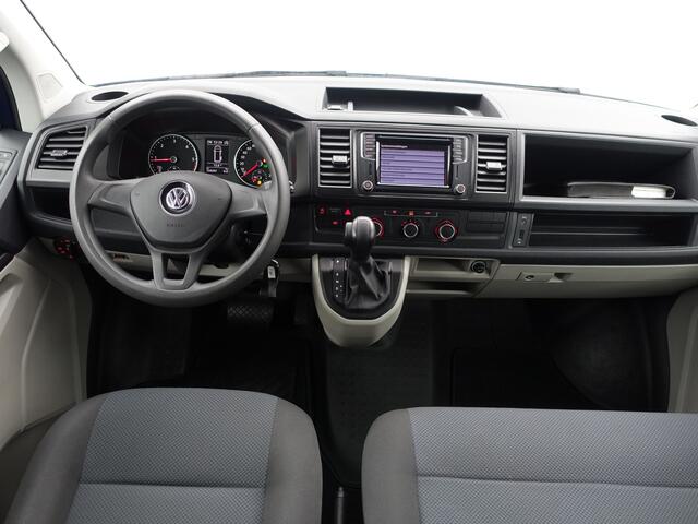Volkswagen TRANSPORTER 2.0 TDI 180pk L2 R Line Aut- Dubbele Cabine, 6 Pers, Park Assist, Navi, Cruise, Clima, Sidebars