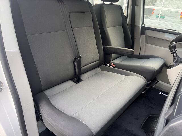 Volkswagen TRANSPORTER 2.0 TDI L2H1 DC 3 Zijdenkipper Airco Cruise controle Trekhaak 2500kg 6-Persoons Kipper Telefoonverbinding Werkverlichting 1e Eigenaar Euro 5