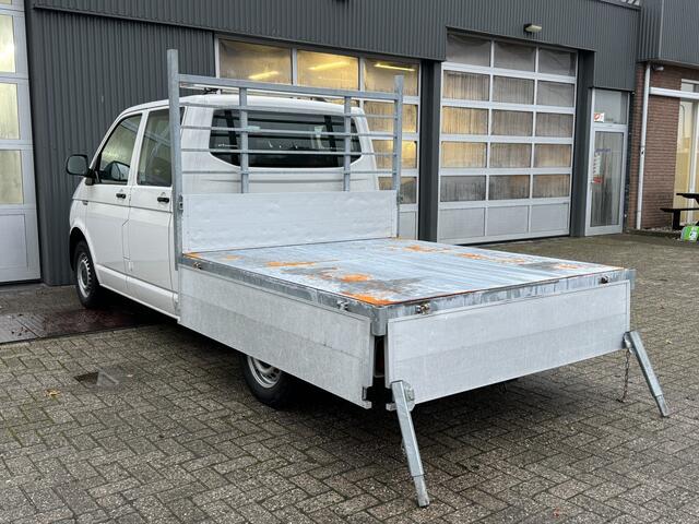 Volkswagen TRANSPORTER 2.0 TDI 102pk 3 Zijden Kipper Airco Trekhaak 2200kg Airco Cruise controle Telefoonverbinding 1e eigenaar Dealer onderhouden Kieper P-up Doka Pritsche Ahk 2200kg Euro 5