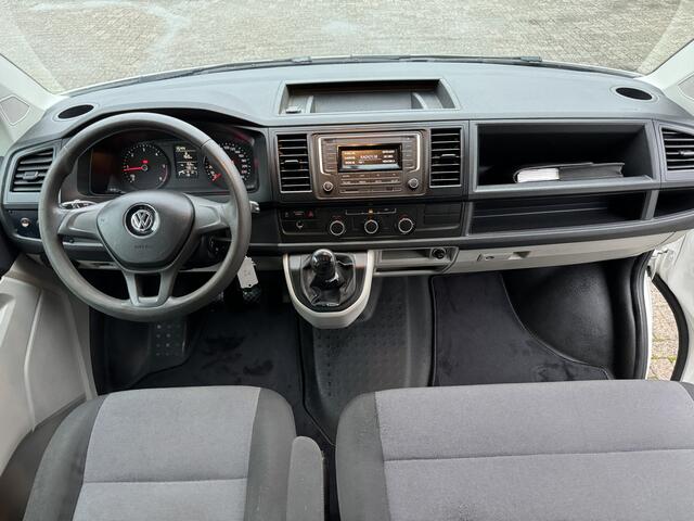 Volkswagen TRANSPORTER 2.0 TDI 102pk 3 Zijden Kipper Airco Trekhaak 2200kg Airco Cruise controle Telefoonverbinding 1e eigenaar Dealer onderhouden Kieper P-up Doka Pritsche Ahk 2200kg Euro 5
