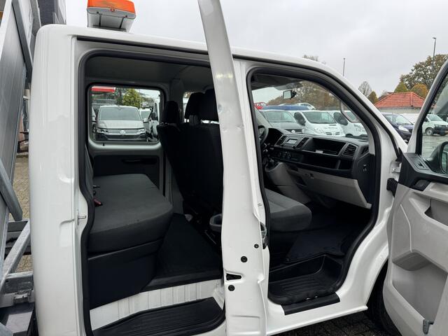Volkswagen TRANSPORTER 2.0 TDI 102pk 3 Zijden Kipper Airco Trekhaak 2200kg Airco Cruise controle Telefoonverbinding 1e eigenaar Dealer onderhouden Kieper P-up Doka Pritsche Ahk 2200kg Euro 5