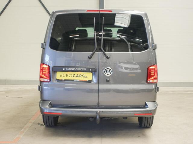 Volkswagen TRANSPORTER 2.0 TDI L2H1 28 Dubbele Cabine Highline Automaat Airco Cruise Control adaptief Parkeersensoren Trekhaak