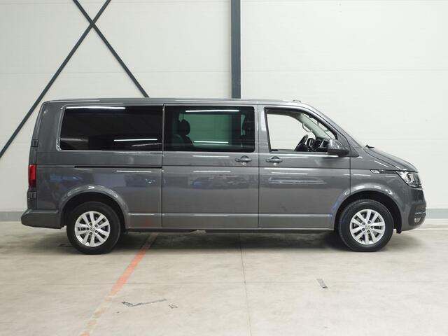 Volkswagen TRANSPORTER 2.0 TDI L2H1 28 Dubbele Cabine Highline Automaat Airco Cruise Control adaptief Parkeersensoren Trekhaak