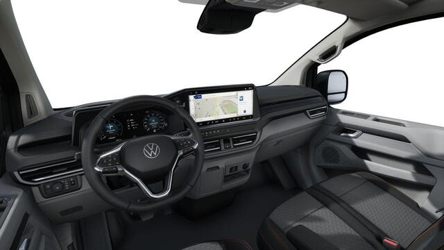 Volkswagen TRANSPORTER Bedrijfswagens PanAmericana L2 2.0 TDI EU6 170 pk 8 versn. auto | 3 neerklapbare dakrails | Achterdeuren zonder ruit | Diefstalalarmsysteem met interieurbeveiliging, noodsirene en wegsleepbeveiliging | Voorruit van gelaagd glas, warmtewerend, isolerend en