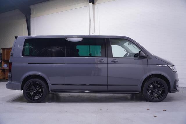 Volkswagen TRANSPORTER 2.0 TDI 204 pk Dubbel Cabine 2x Elek. Schuifdeur 20" LMV, Lederen Interieur, LED Koplampen, PDC V+A, 5-Zits