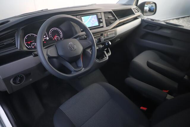 Volkswagen TRANSPORTER 2.0 TDI L1H1 110PK Carplay Android Navigatie Airco Schuifdeur Achterdeuren Sidebars