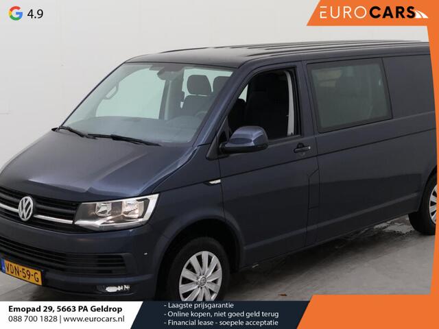 Volkswagen TRANSPORTER 102pk L2H1 Dubbele cabine 6-Zits Navigatie Trekhaak Airco Cruise control