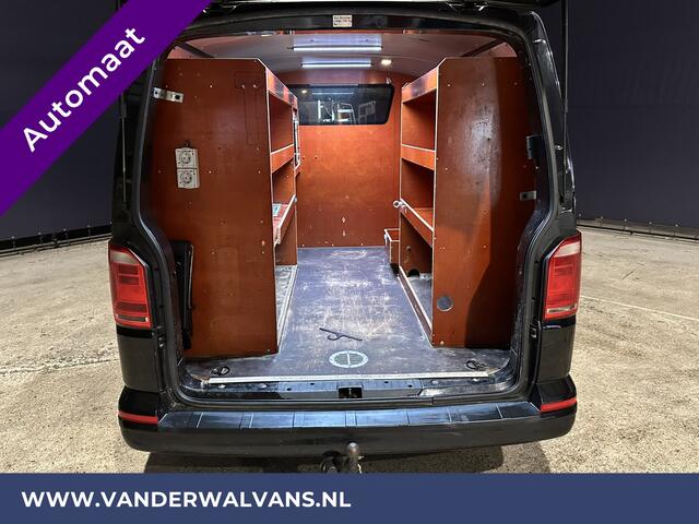 Volkswagen TRANSPORTER 2.0 TDI 150pk Automaat **BPM VRIJ voor de Ondernemer** L2H1 inrichting Euro6 Airco | Navigatie Camera, 2500kg trekhaak, Cruisecontrol, Parkeersensoren, Verwarmde voorruit, Achterklep, LM velgen