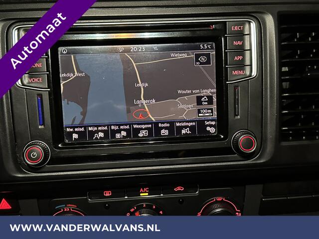 Volkswagen TRANSPORTER 2.0 TDI 150pk Automaat **BPM VRIJ voor de Ondernemer** L2H1 inrichting Euro6 Airco | Navigatie Camera, 2500kg trekhaak, Cruisecontrol, Parkeersensoren, Verwarmde voorruit, Achterklep, LM velgen