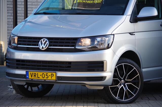 Volkswagen TRANSPORTER 2.0 TDI L2 150PK, AIRCO, CRUISE, NAVI, PARKEERSENSOREN, STOELVERWARMING DUBBELE CABINE LEVERBAAR