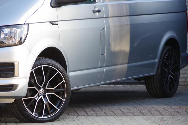 Volkswagen TRANSPORTER 2.0 TDI L2 150PK, AIRCO, CRUISE, NAVI, PARKEERSENSOREN, STOELVERWARMING DUBBELE CABINE LEVERBAAR