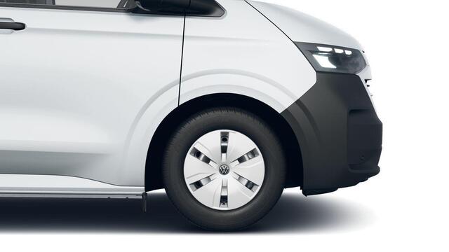 Volkswagen TRANSPORTER Bedrijfswagens Life 2.0 TDI EU6 81 kW 110 pk 6 versn. hand | BPM vrij | Achterdeuren zonder ruit | Zitpakket 3 voor Life & Style - armleuningen, bijrijdersbank met doorlaadfunctie en klaptafel | Multifunctioneel kunstlederen stuurwiel |